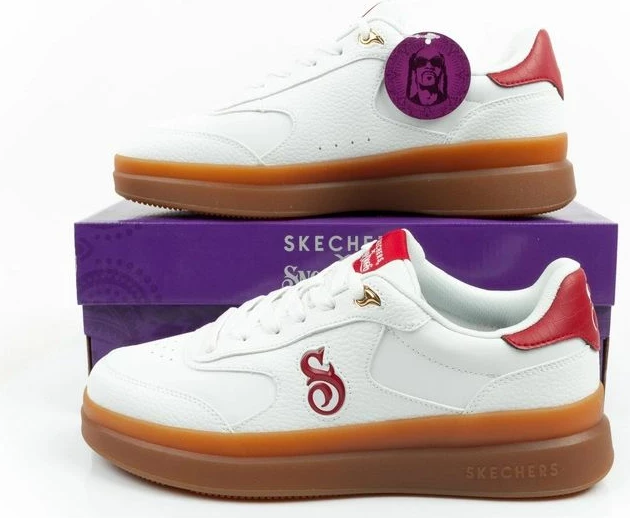 Atlete për meshkuj Skechers, të bardha