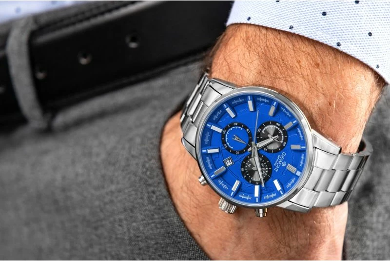 Orë dore për meshkuj Giewont, blu