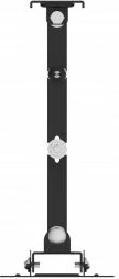 Mbajtës muri për TV/monitor Art AR-82 10"-27" VESA 75x75/100x100, deri 15 kg, i zi