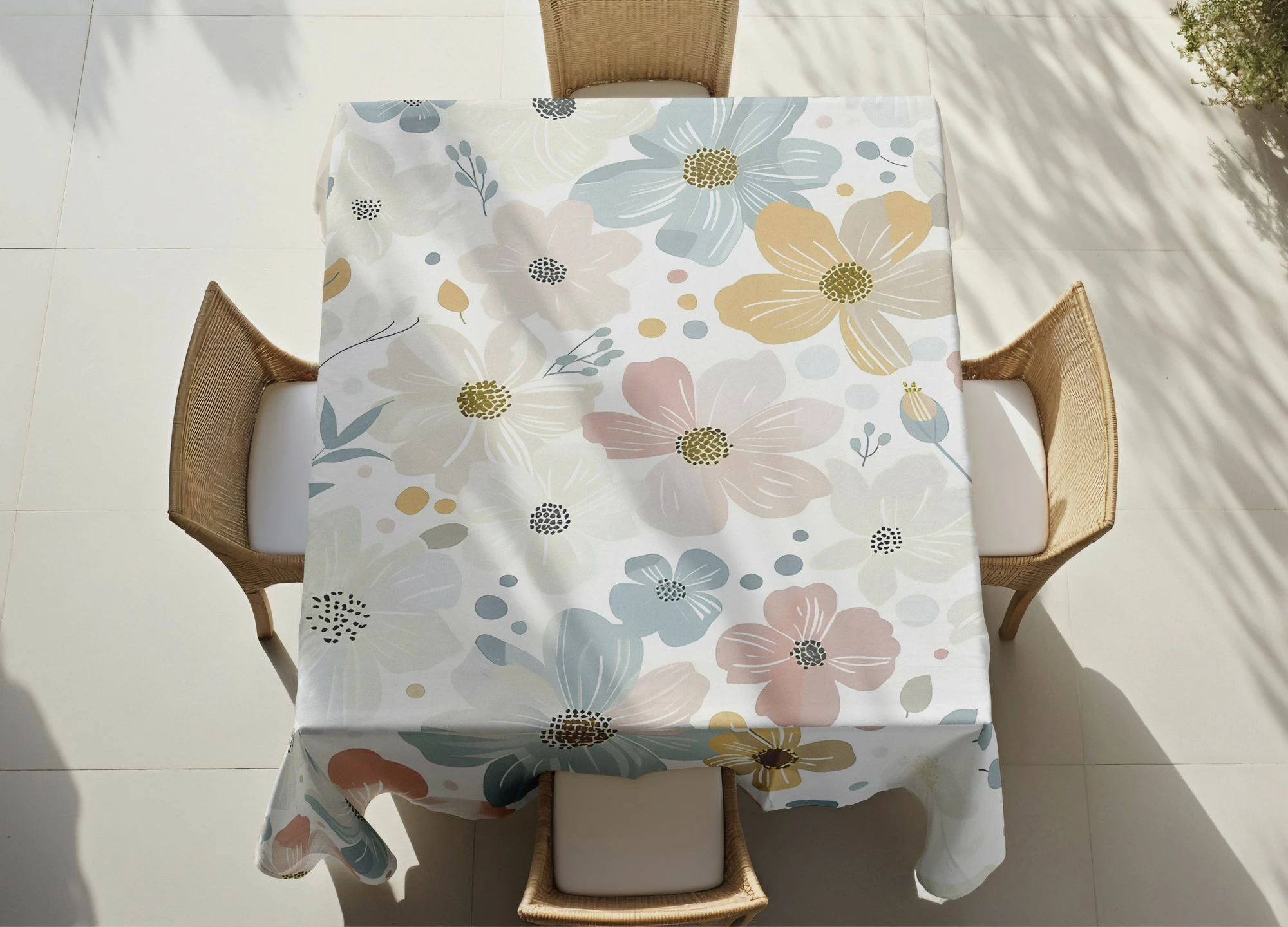 Mbulesë tavoline Hermia, Asr-tblclt25-16, 140x220cm