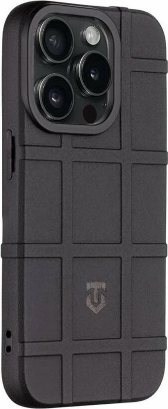 Mbështjellës Tactical Infantry për Apple iPhone 15 Pro, TPU, i zi