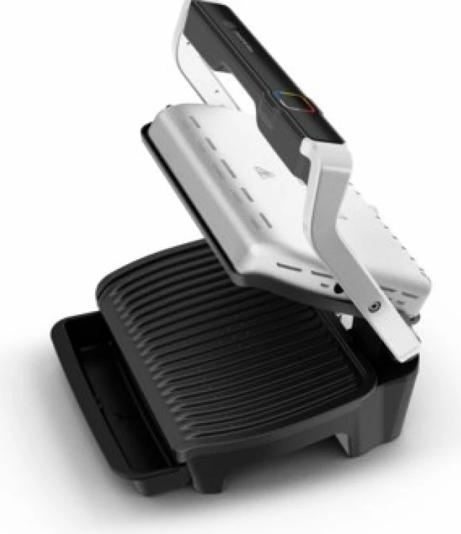 Grill kontakti Tefal OptiGrill Elite GC750D30, i zi dhe inoks