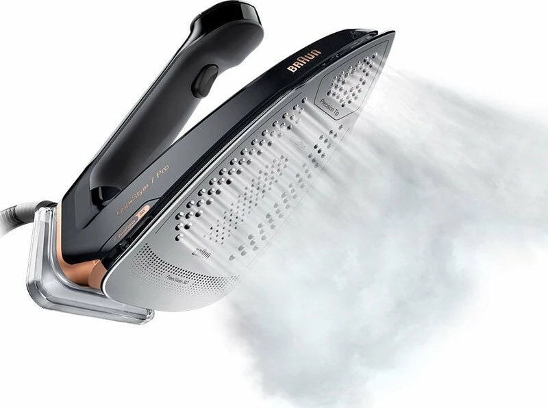 Hekur me gjenerator avulli Braun CareStyle 7 Pro IS 7286 BK 2700W 8 bar 2L, i zi