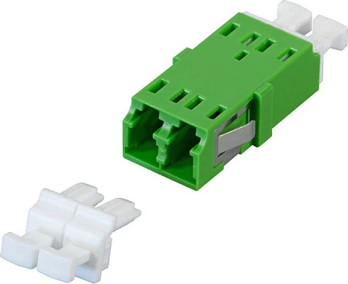 Adapter fibër optike EFB Elektronik 53519.2, LC/APC Duplex SM, i gjelbër