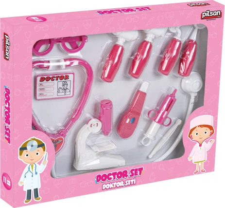 Set lodër për fëmijë Pilsan, rozë