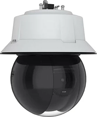 Kamerë sigurie IP PTZ Axis Q6325-LE, 2MP, 31x zoom optik, IR natë, brenda/jashtë, bardhë me kupolë të zezë