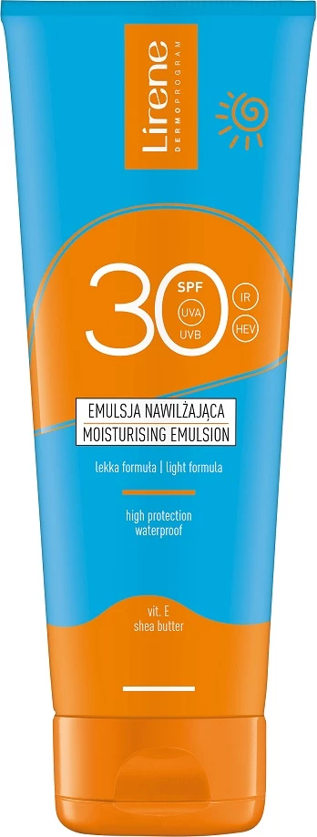 Emulsion për diell për femra Lirene Sun Moisturizing SPF30, 120ml