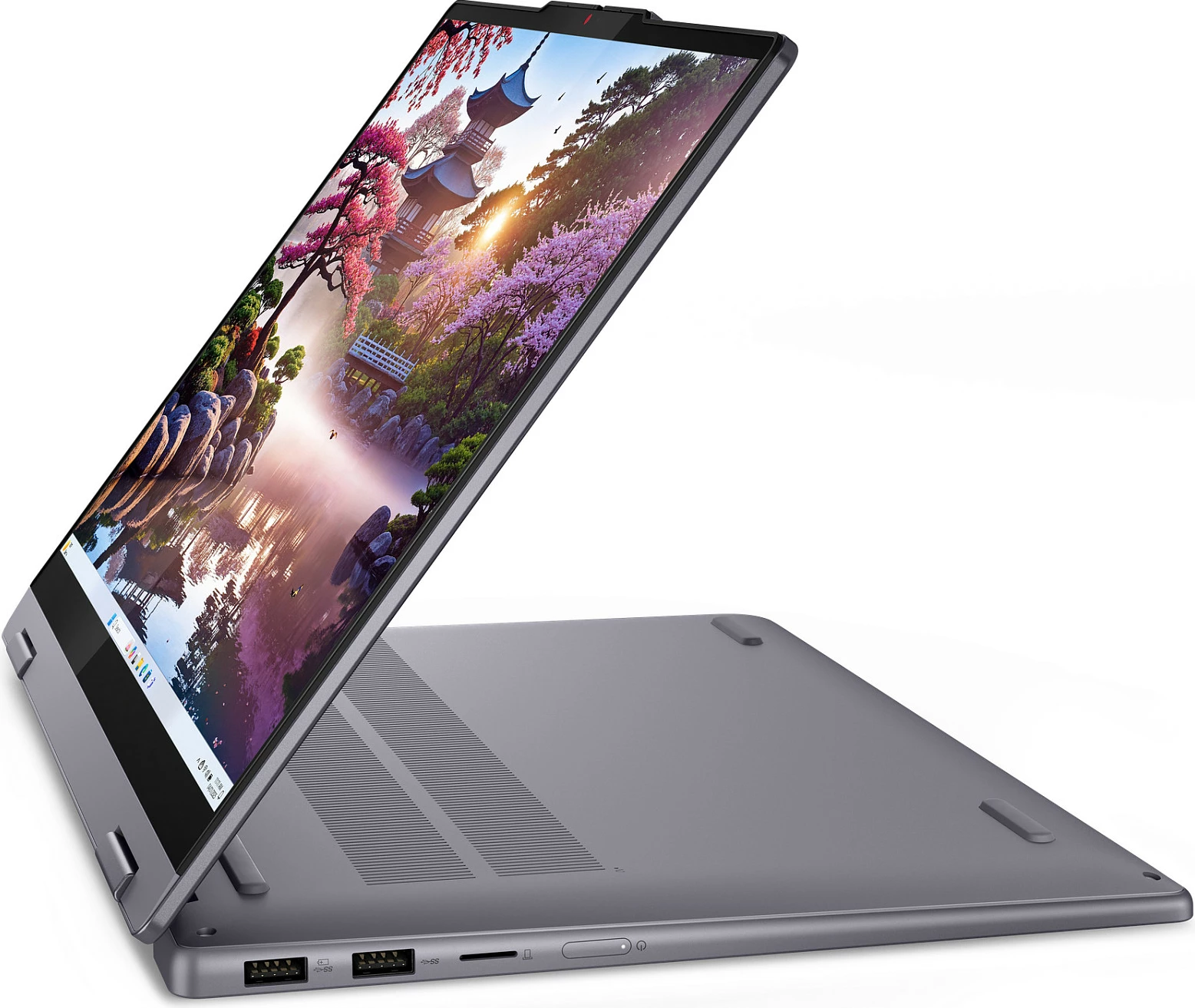 Laptop 2-në-1 Lenovo IdeaPad 5, Ryzen AI 5 340, 16GB RAM Memorje, 512GB SSD, 14" WUXGA, Windows 11 Home, Luna Grey