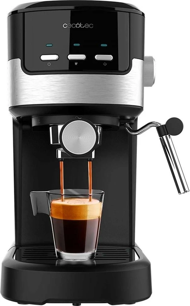 Aparat kafeje Cecotec Power Espresso 20 Pecan, 1L, 20 bar, e zezë