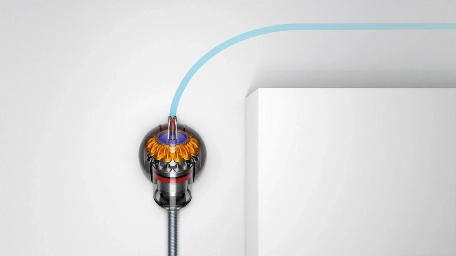 Kasë fshesë Dyson Cinetic Big Ball Absolute 2, 1.7L, argjendtë