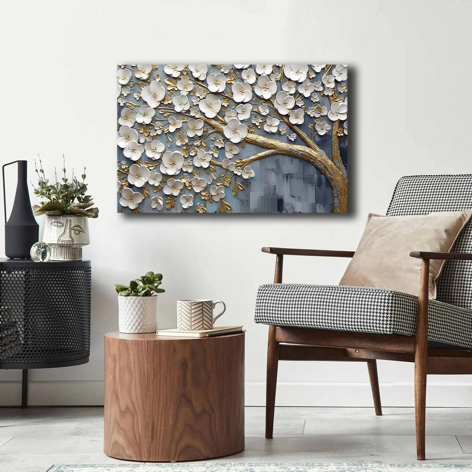 Pikturë dekorative në kanavacë, shumëngjyrëshe, 45x70cm, 4570GSC-003