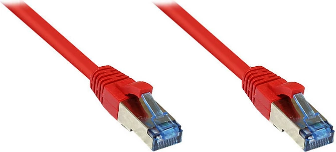 Kabllo rrjeti GoodConnections Alcasa 8060-H075R, Cat6a S/FTP, RJ-45, 7.5m, e kuqe