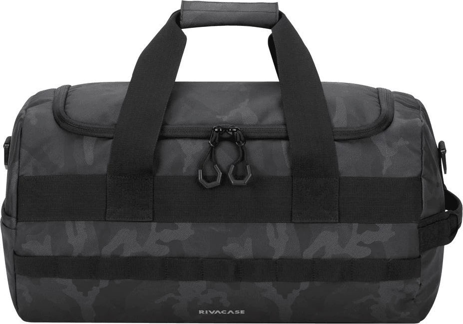 çantë sportive ushtarake RIVACASE Sherwood 7641 30L, rezistente ndaj ujit, Navy camo