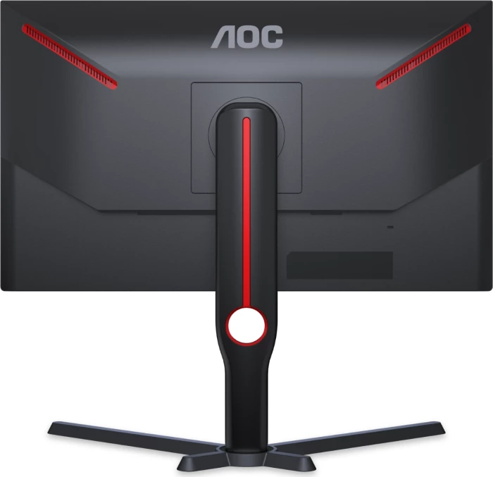 Monitor gaming AOC 25G3ZM/BK 24.5\" FHD VA 240Hz 1ms, i zi me detaje të kuqe