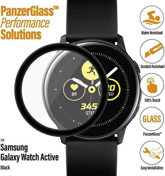 Mbrojtës ekrani PanzerGlass për Samsung Galaxy Watch Active, Transparent