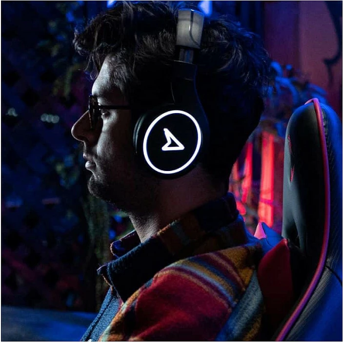 Kufje gaming Steelplay Impulse Multi, Bluetooth 5.1, me mikrofon të heqshëm, RGB, 28 orë, të zeza