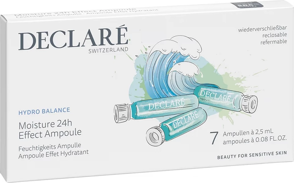 Ampula hidratuese për femra Declare Hydro Balance 7x2.5ml