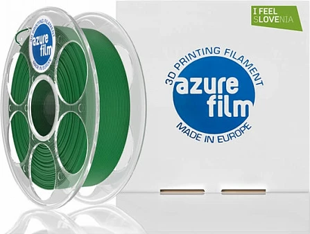 Filament 3D AzureFilm ABS Plus 1.75mm 1kg, i gjelbër