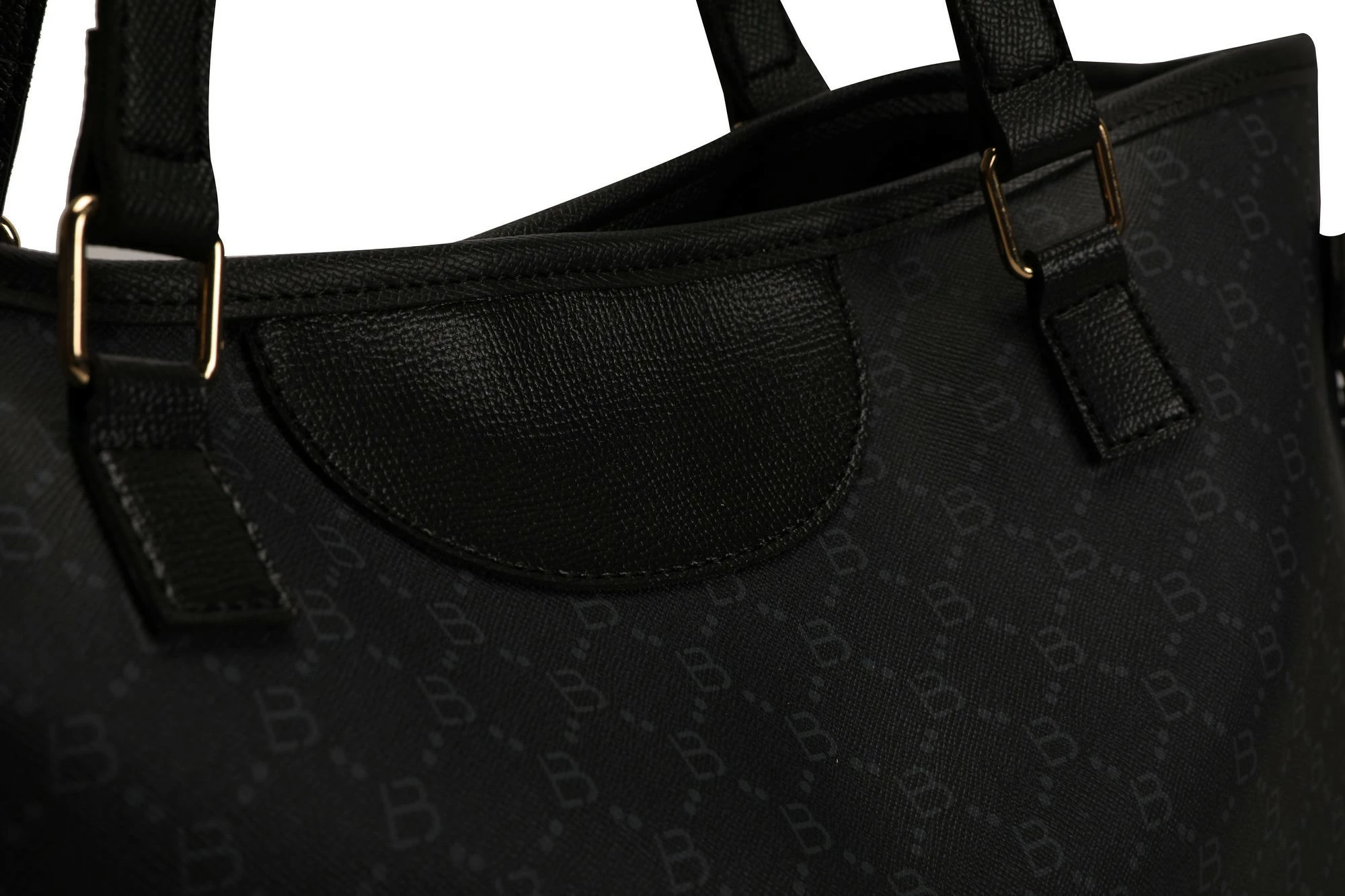 Çantë tote Lucky Bees, 355 v2, e zezë, gri