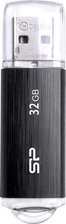 USB Silicon Power, 32 GB USB Type-A 2.0, e zezë