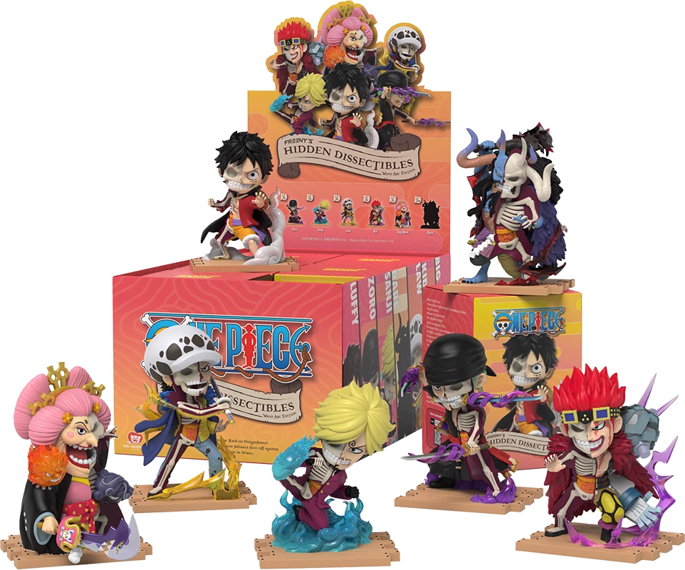 Figuricë koleksionuese Mighty Jaxx Freeny’s Hidden Dissectibles One Piece Wano Arc Edition (random)