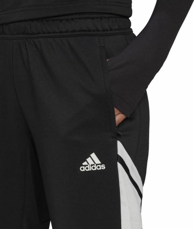 Pantallona sportive për femra adidas, të zeza