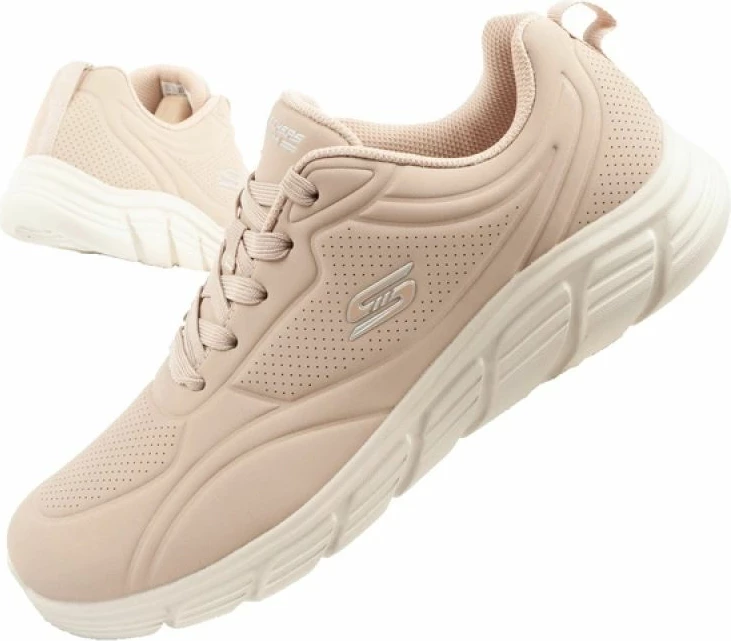 Atlete për femra Skechers, bezhë