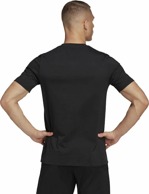 Maicë adidas për meshkuj, e zezë