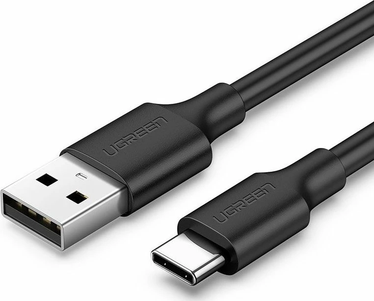 Kablë USB-A në USB-C Ugreen 54452 3 m 3A USB 2.0, e zezë