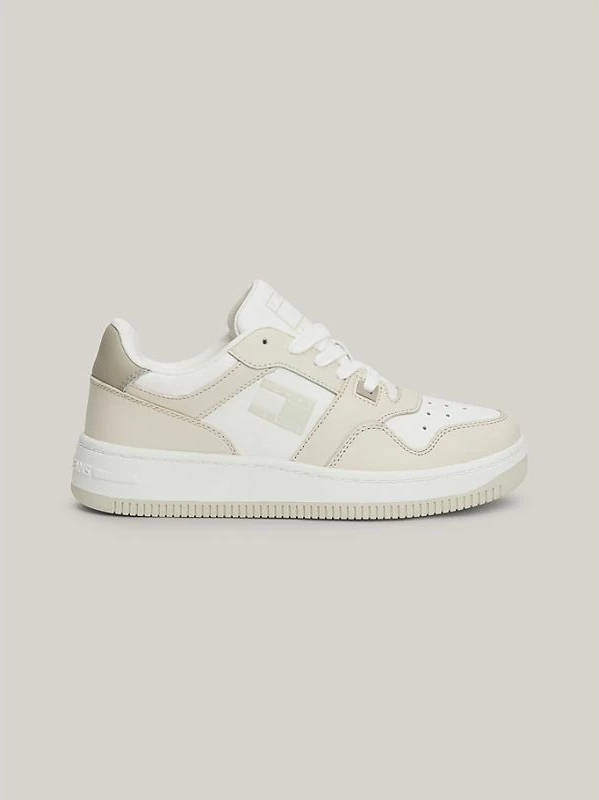 Atlete retro Tommy Hilfiger për femra, ngjyrë krem