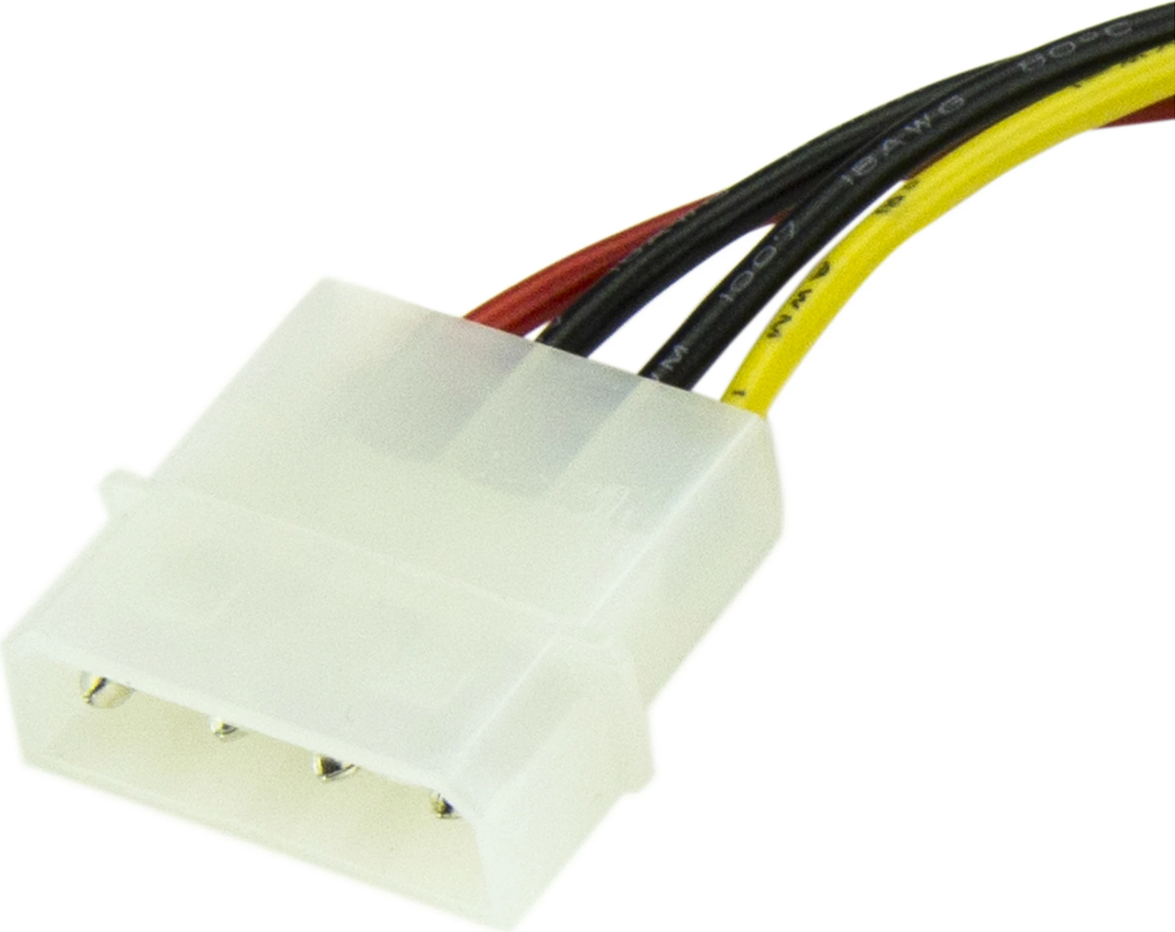 Kabllo adapter energjie StarTech 6in, Molex 4-pin në SATA 15-pin, 15.2 cm, shumëngjyrëshe