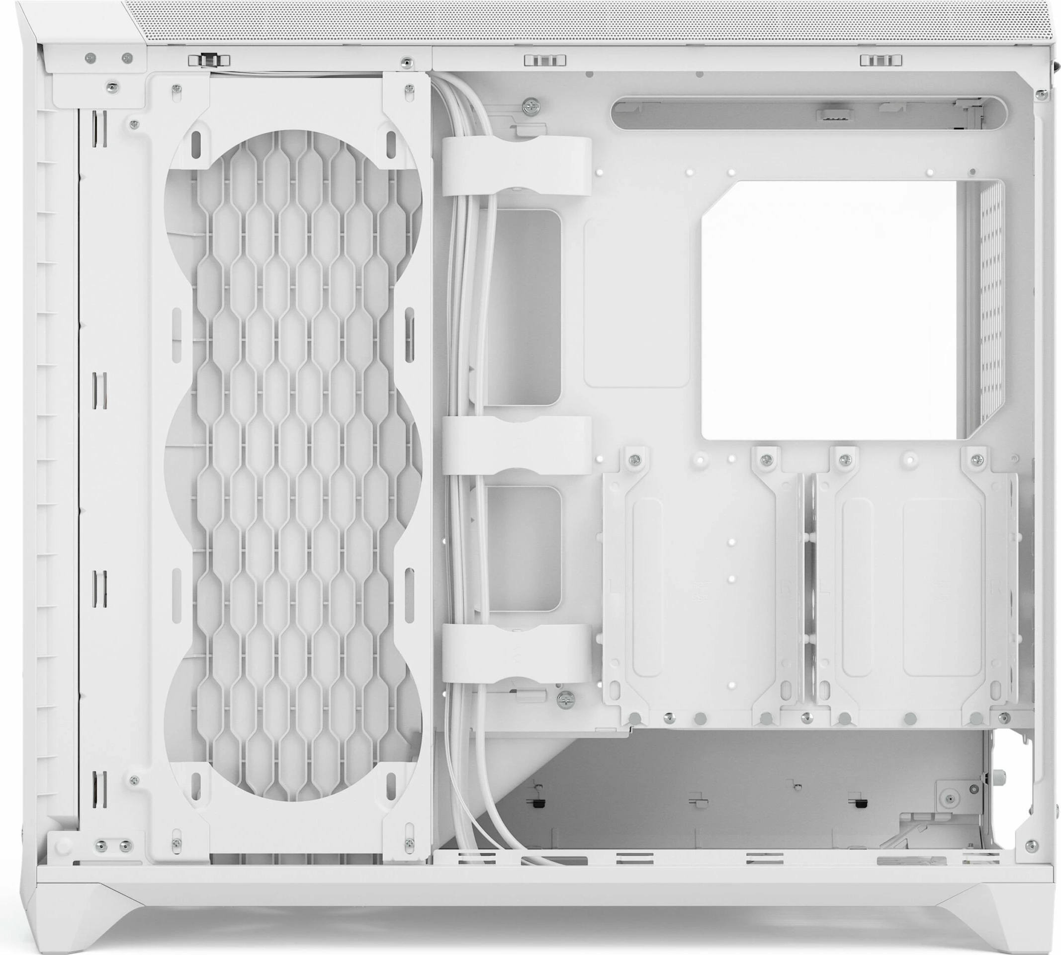 Kasë Fractal Design Meshify 3 XL RGB TG FD-C-MES3X-06, e bardhë