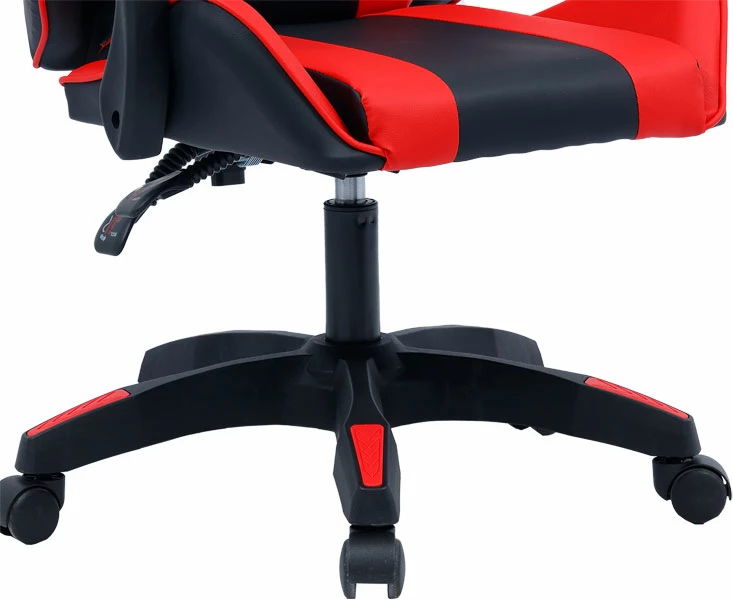 Karrige për gaming William, e zezë/e kuqe