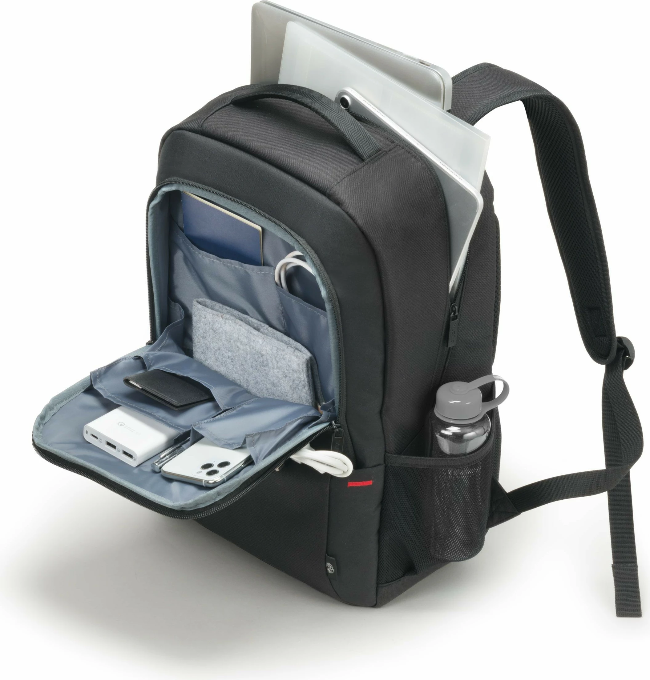 Çantë shpine DICOTA Eco Backpack Plus BASE, 15.6", e zezë