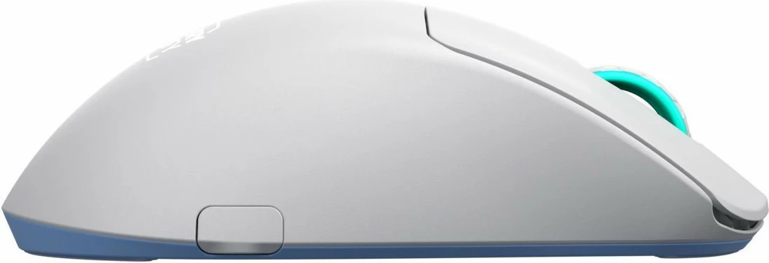 Maus CHERRY XTRFY M64 Wireless, 26000 DPI, Blu, Turquoise, Bardhë