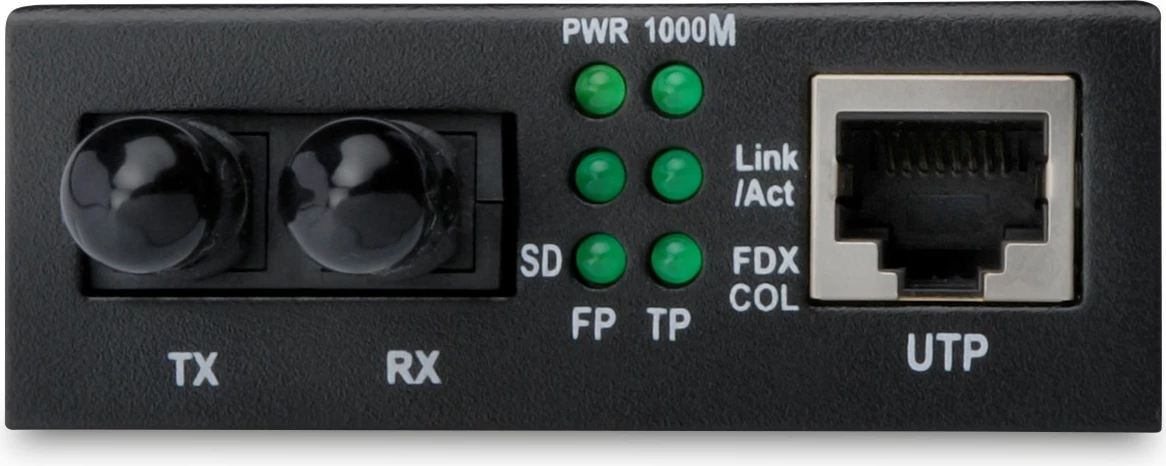 Media konvertues Digitus, Gigabit, 1000Base-T, RJ45/SC, 500m
