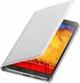 Mbështjellës Samsung EF-WN900BWE për Samsung Galaxy Note 3 N9000/N9005 me rrip, i bardhë