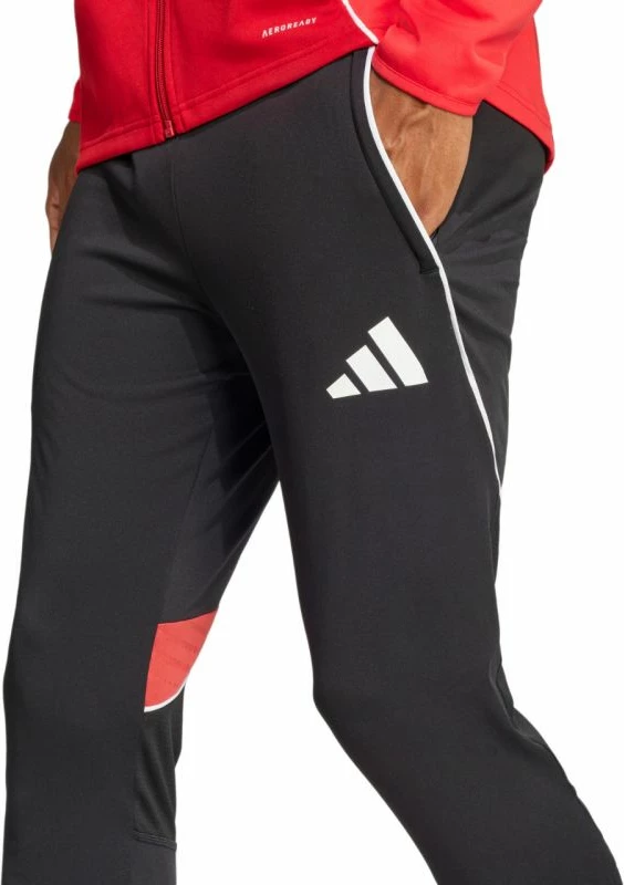 Pantallona sportive për meshkuj adidas, të zeza [Madhësia: S]
