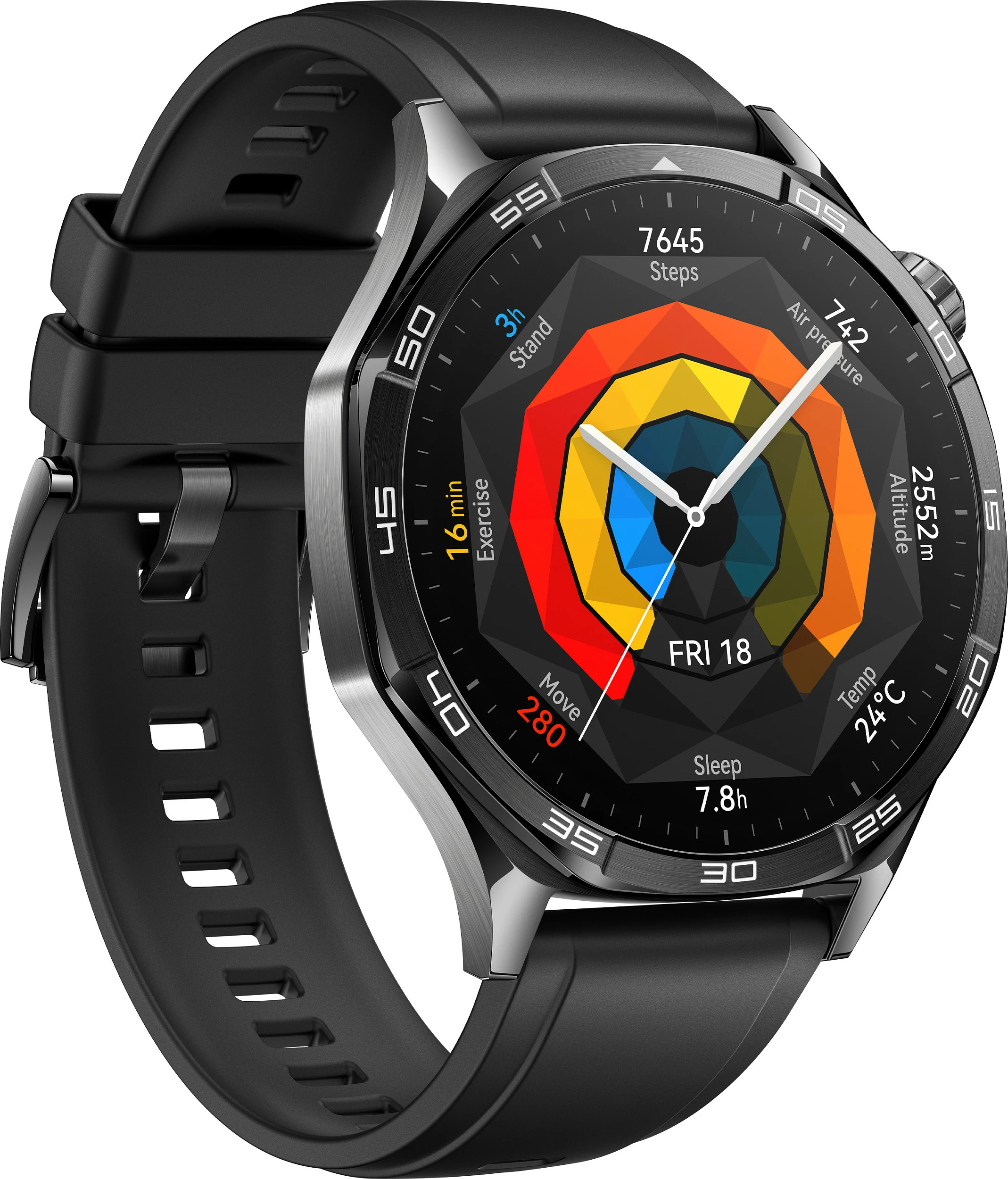 Smartwatch Huawei WATCH GT5 46mm, AMOLED, GPS, e zezë 5