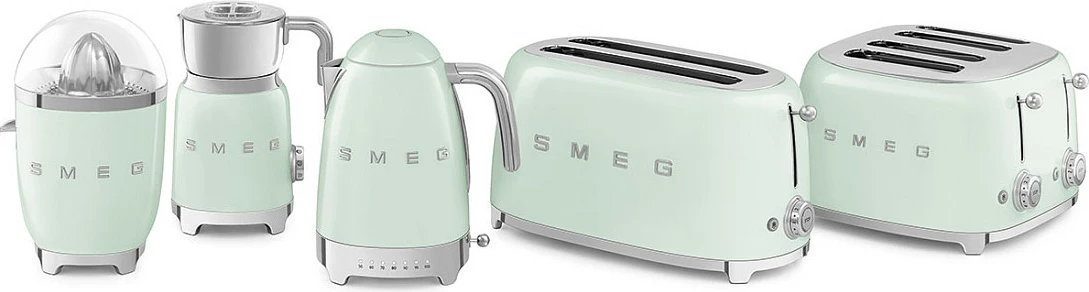 Shtrydhëse agrumesh SMEG CJF11PGEU, 70W, jeshile pastel