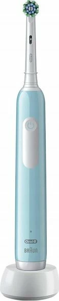 Furçë dhëmbësh elektrike Oral-B Pro Series 1 Cross Action, 3 mënyra, sensor presioni, 1 kokë + kuti udhëtimi, blu