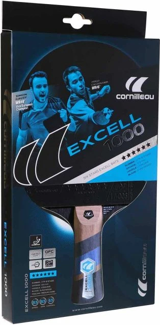 Raketë Cornilleau, për të gjithë, e zezë