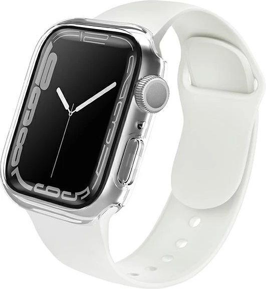 Mbështjellës UNIQ Legion për Apple Watch Series 7/8/9/SE2 45mm, Transparent