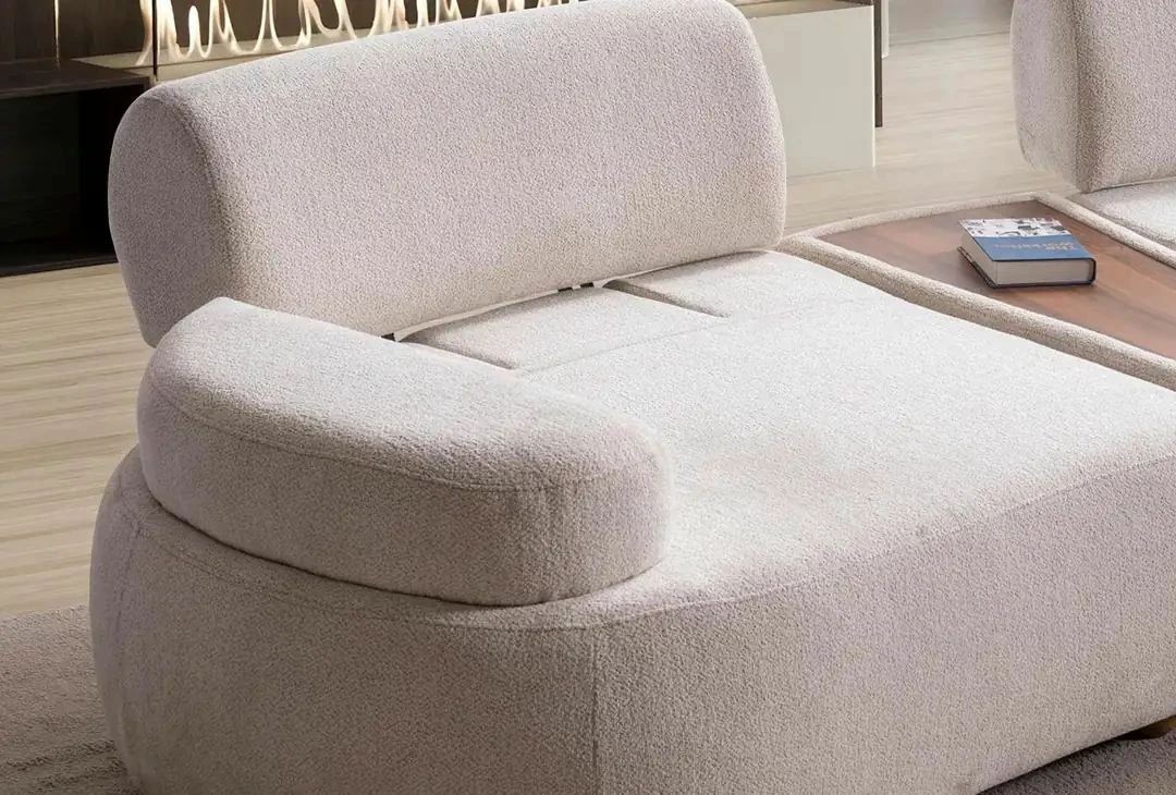 Set mobiljesh për dhomë dite, Atelier del Sofa, ngjyrë krem