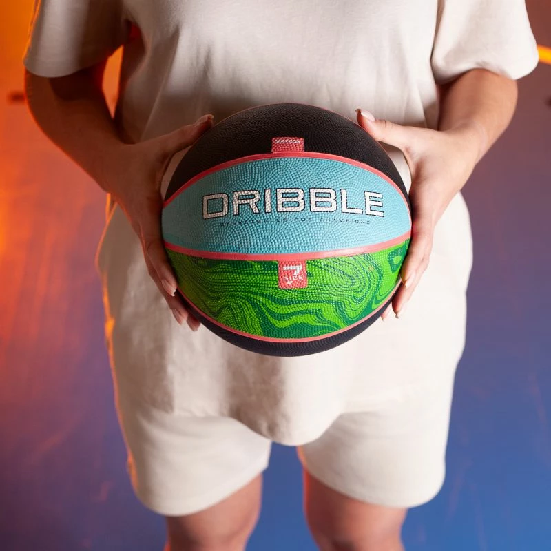 Top basketbolli Meteor, uniseks, gjelbër