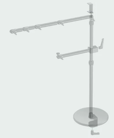 Krah fleksibël montimi ELGATO Flex Arm L (10AAC9901), 4 seksione, 8–60 cm, çelik, me këllëf, i zi