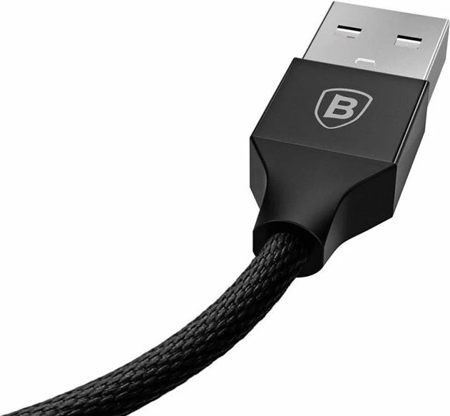 Kabllo USB-A në microUSB Baseus Yiven CAMYW-B01 1.5 m 2A USB 2.0 e zezë