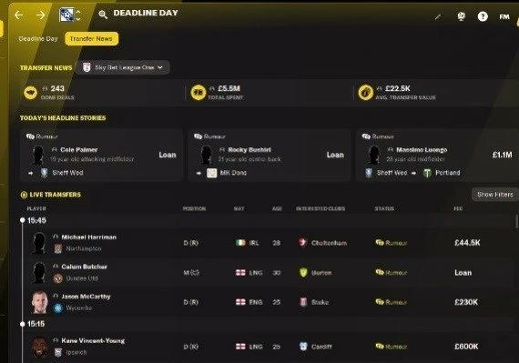 Football Manager 2022 - In-Game Editor DLC Global