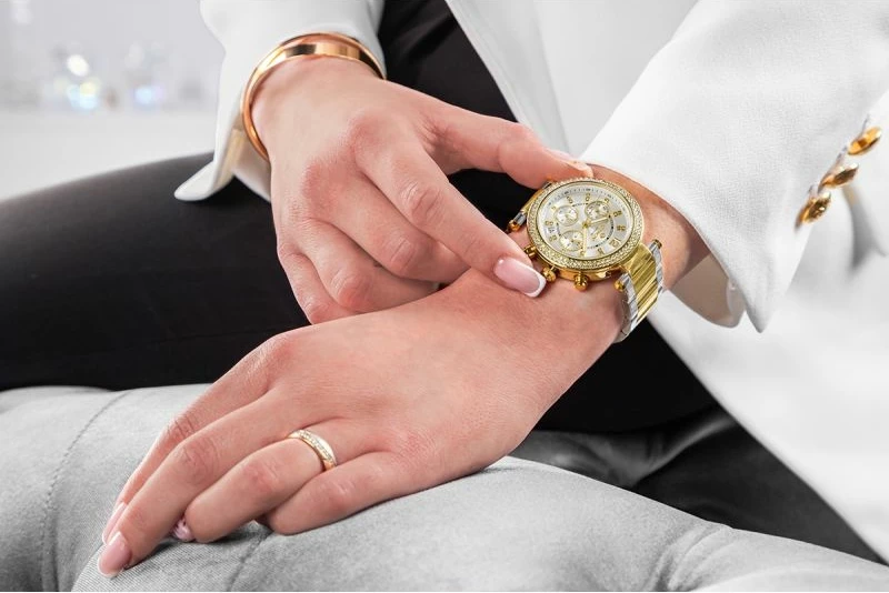 Orë dore femrash Giewont GW3380-B4, gold silver