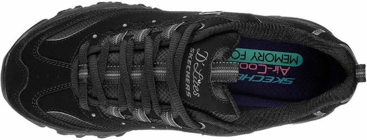 Atlete femra Skechers, të zeza